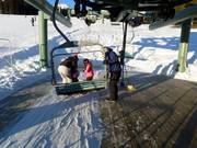 Assistance when boarding the chairlift