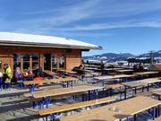 Base camp at the village lift