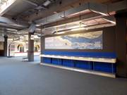 Well-maintained entrance area at the ski hall