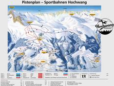 Trail map Hochwang – Goldgruben