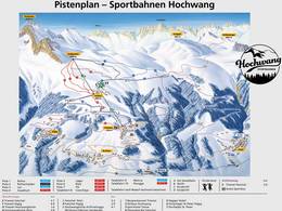 Trail map Hochwang – Goldgruben
