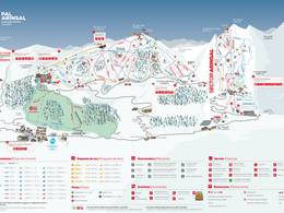 Trail map Pal/Arinsal – La Massana