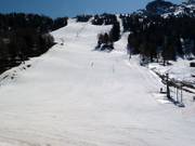 Ski slope Furggen-Hannigalp