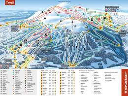 Trail map Trysil