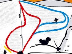 Trail map Zlatá Olešnice