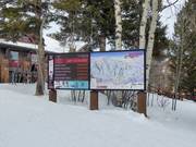 Digital information in Teton Village