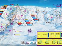 Trail map Konakli (Ejder 3200 World Ski Center)