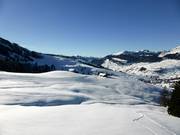 View across the Toggenburg ski resort