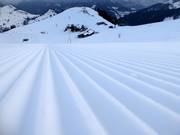 Freshly groomed slope at Sudelfeld