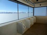 Top-maintained sanitary facilities with panoramic views
