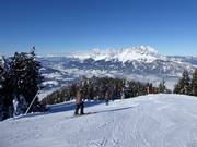 Start of the slopes at Harschbichl