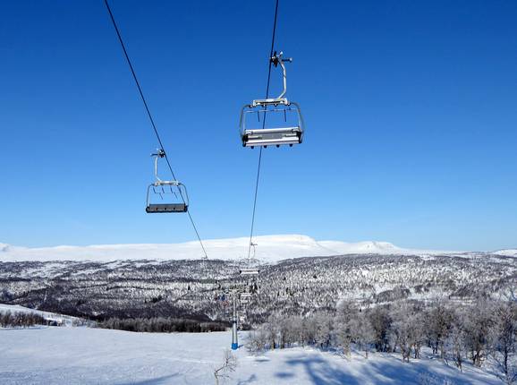 Fjällgårdsbanan - 4pers. High speed chairlift (detachable)