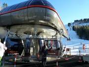 The staff is ready at the entrance.