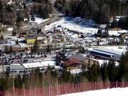 Campground and bed and breakfast hotels at the base station in Mauterndorf
