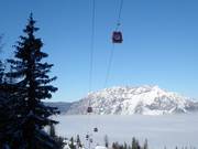 Comfortable ascent to the Galsterberg ski area