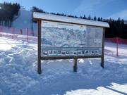 Slope map at the Signaue mountain station