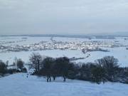 View of the town of Ehingen