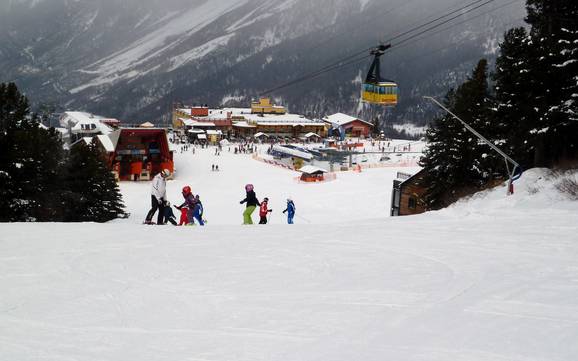 Ski resorts for beginners in the Sobretta-Gavia Group – Beginners Bormio – Cima Bianca