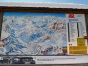 Information board with slope status