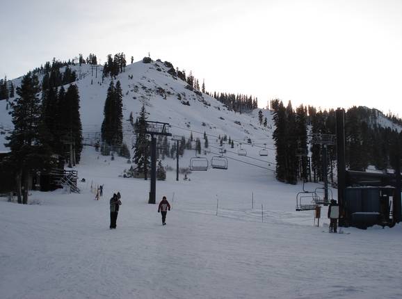 Easy slopes at Nob Hill