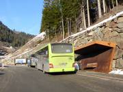 Ski buses in Welschnofen