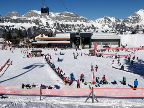 Ski resorts for beginners in the Glarus Alps – Beginners Flumserberg
