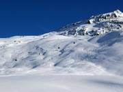 Freeride area at the Kirchenkarbahn