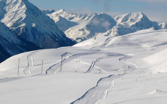 Cross-country skiing Lower Engadine (Unterengadin) – Cross-country skiing Scuol – Motta Naluns