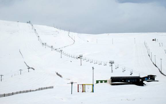 Biggest height difference in the Capital Region Reykjavik – ski resort Skálafell
