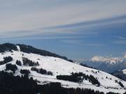 Mont Lachat with its grassy slopes