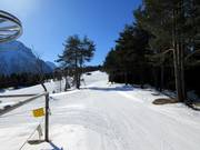 Connection to the Korbinianlift