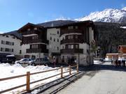 Haus Evita directly at the valley station