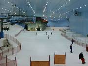 Blue run in the lower section