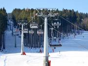 Orlické Záhoří - 4pers. High speed chairlift (detachable) with bubble