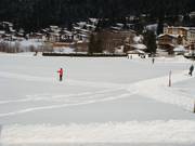 Cross-country skiing in and around Maurach