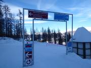 Signposting to Kreuzbergpass