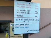 Information at the valley station