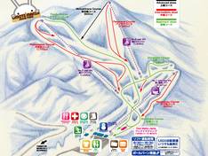 Trail map Omote Manza