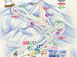 Trail map Omote Manza