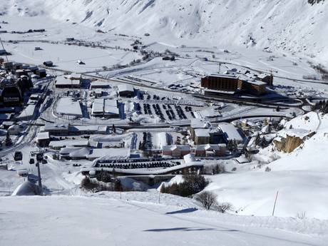 Disentis Sedrun: access to ski resorts and parking at ski resorts – Access, Parking Andermatt/Oberalp/Sedrun