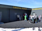 Well-maintained sanitary facilities in the Serfaus-Fiss-Ladis ski area