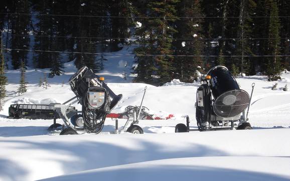 Snow reliability Massive Range – Snow reliability Banff Sunshine