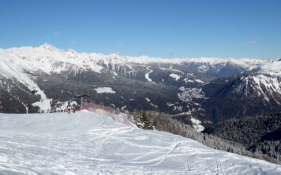Madonna di Campiglio/Pinzolo/Val Rendena: size of the ski resorts – Size Madonna di Campiglio/Pinzolo/Folgàrida/Marilleva