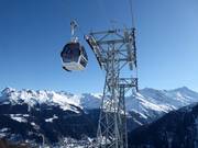 Grimentz-Bendolla - 12pers. Gondola lift (monocable circulating ropeway)