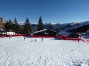 Toboggan hill in Les Agudes