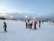 Conveyor belt with easy slope