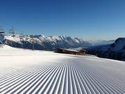 Very good slope grooming