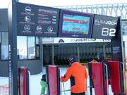 Uniform access at all lifts with information