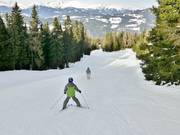 Slope Rennstrecke at the Zirbenlifte