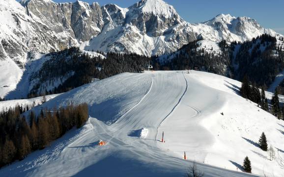 Highest ski resort in the Tennen Mountains – ski resort Werfenweng